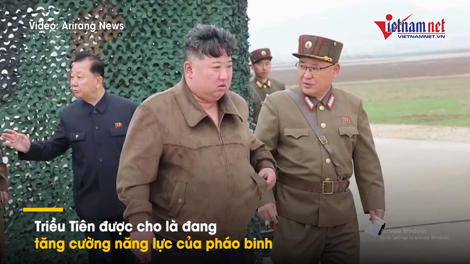 Ông Kim Jong Un đích thân giám sát vụ thử tên lửa phóng loạt mới được sản xuất