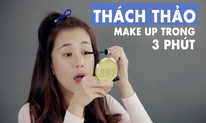 THÁCH THẢO | Make up trong 3 phút | Ngọc Thảo [ Game Show Hài Hước ]