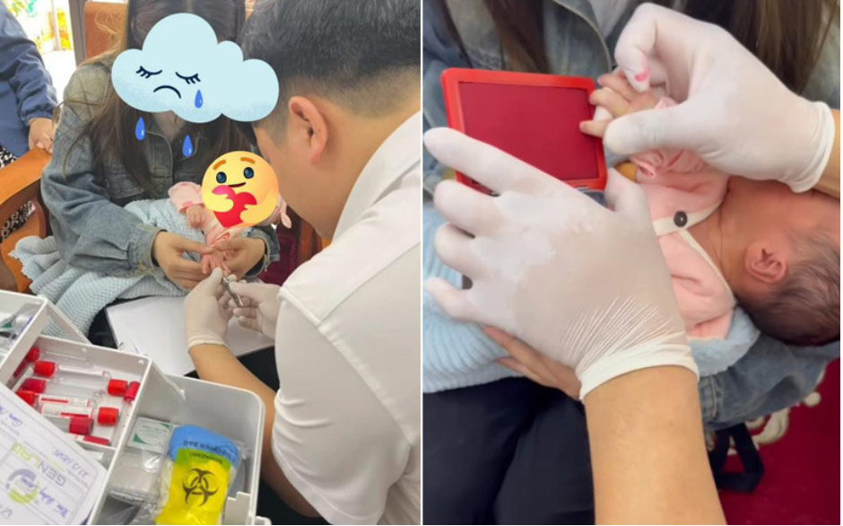 Xét nghiệm ADN cho em bé bị bỏ rơi ở Quảng Ninh nhận mẹ, nhiều người bật khóc