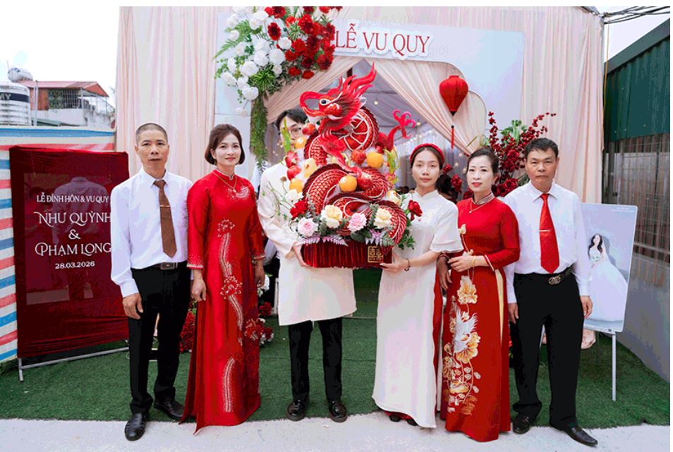 Đám cưới vắng cô dâu, chú rể ở Quảng Ninh, hai họ tự 'trao dâu, nhận rể'