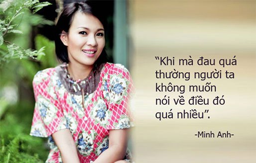 Người mẫu Minh Anh: 'Khi mà đau quá thường người ta không muốn nói về điều đó quá nhiều'